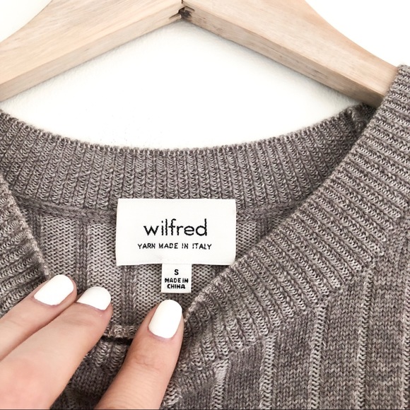 WILFRED Palmier Wool Sweater - Picture 5 of 7